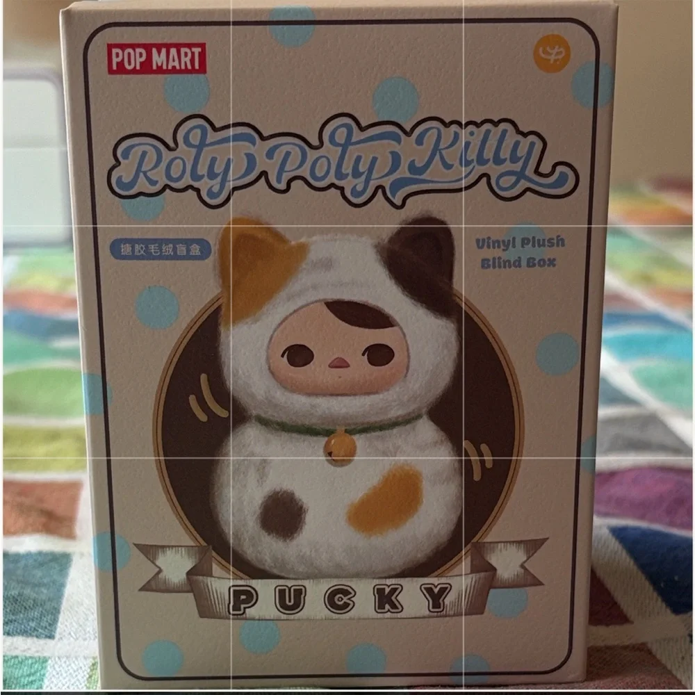 🐱 POP MART PUCKY ROLY POLY KITTY SERIES VINYL PLUSH BLIND BOX 🐱 NWT 🐱